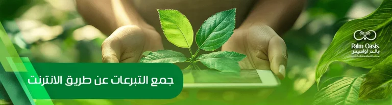 جمع التبرعات عن طريق الانترنت