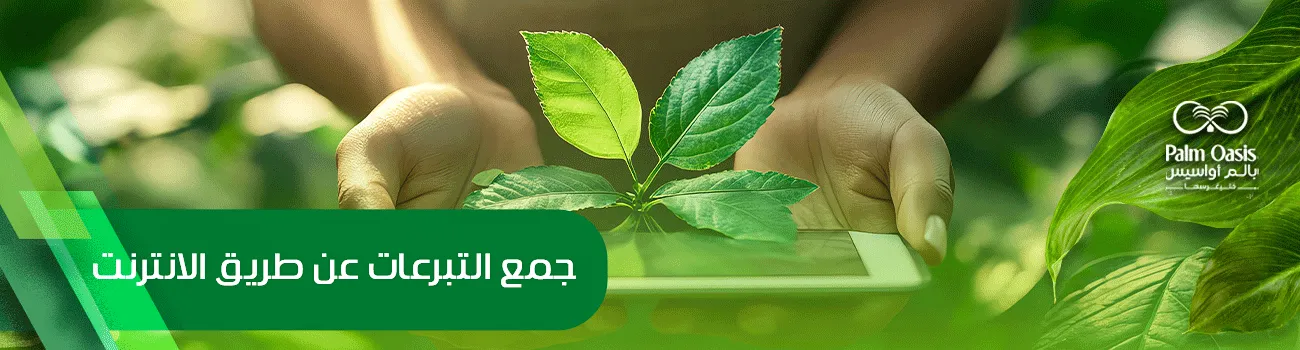 جمع التبرعات عن طريق الانترنت
