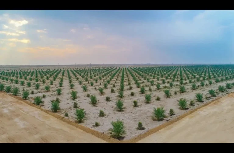 نقل فسائل النخيل